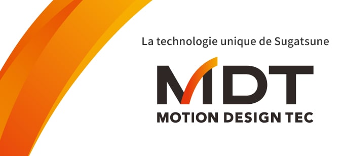 Technologie unique de Sugatsune MDT MOTION DESIGN TEC